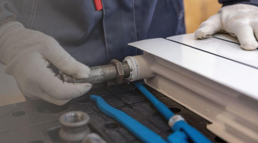 Local annual plumbing maintenance in Harcourt, IA